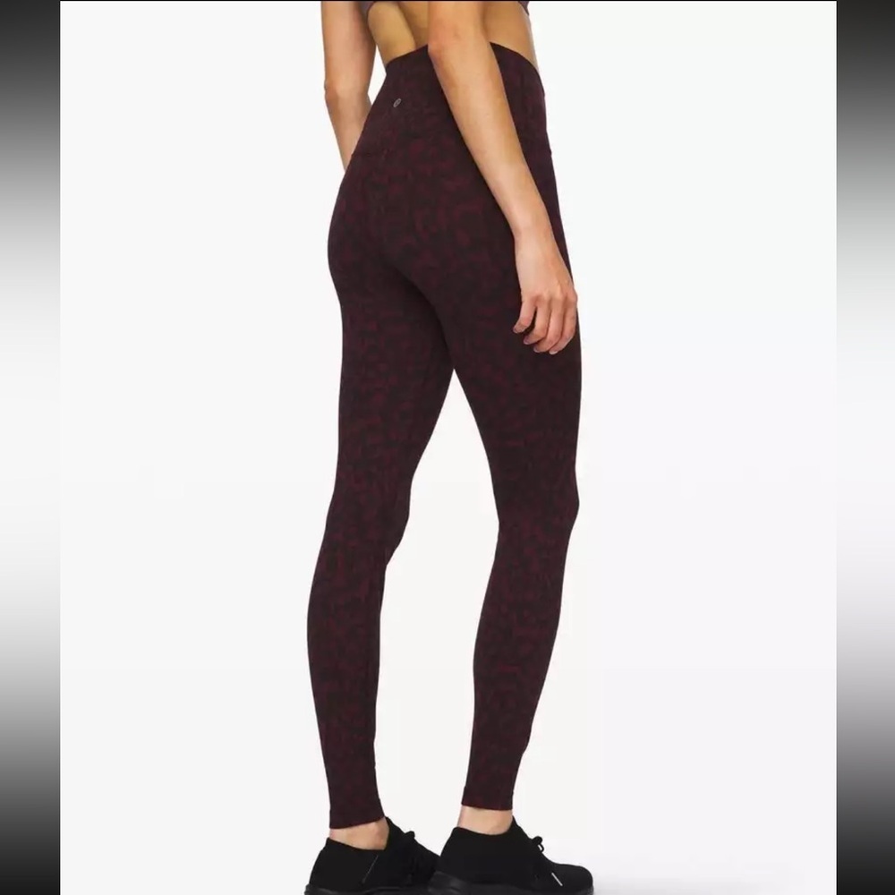 Lululemon Align 28" High-Rise Yoga Pants Size 2 Dark Adobe Multi Camo Print - Picture 2 of 8